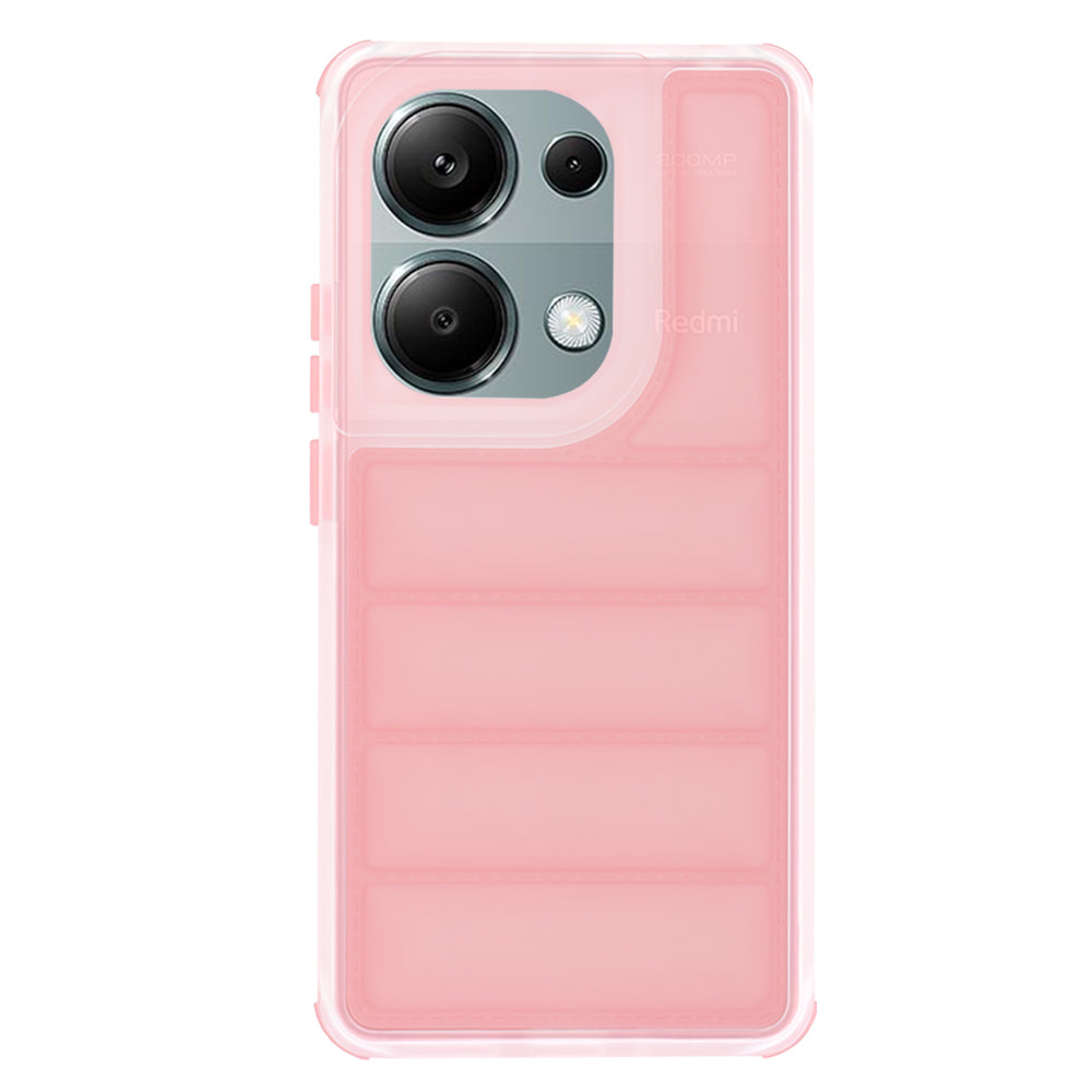 Etui na Xiaomi Redmi Note 13 Pro 4G / Poco M6 Pro 4G, Techsuit, Wave Shield, Różowe