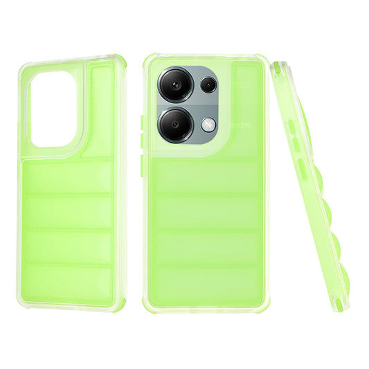 Etui na Xiaomi Redmi Note 13 Pro 4G / Poco M6 Pro 4G, Techsuit, Wave Shield, Zielony