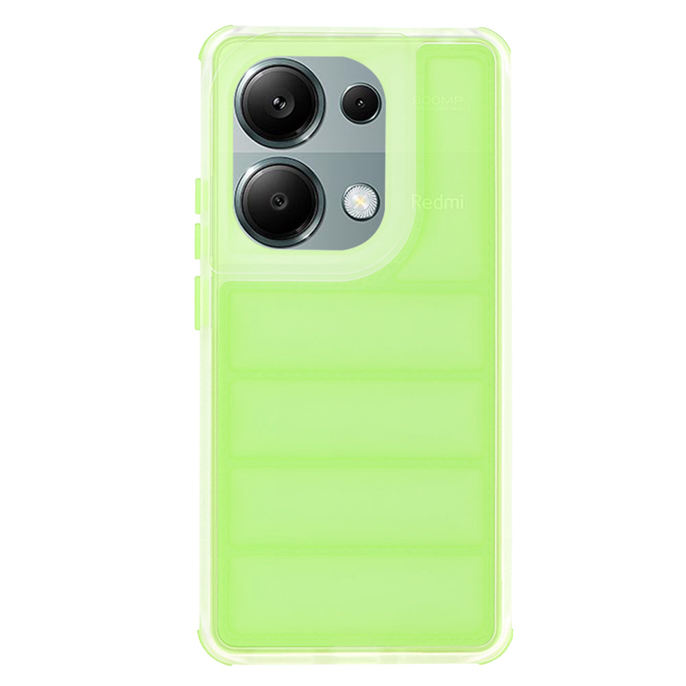 Etui na Xiaomi Redmi Note 13 Pro 4G / Poco M6 Pro 4G, Techsuit, Wave Shield, Zielony