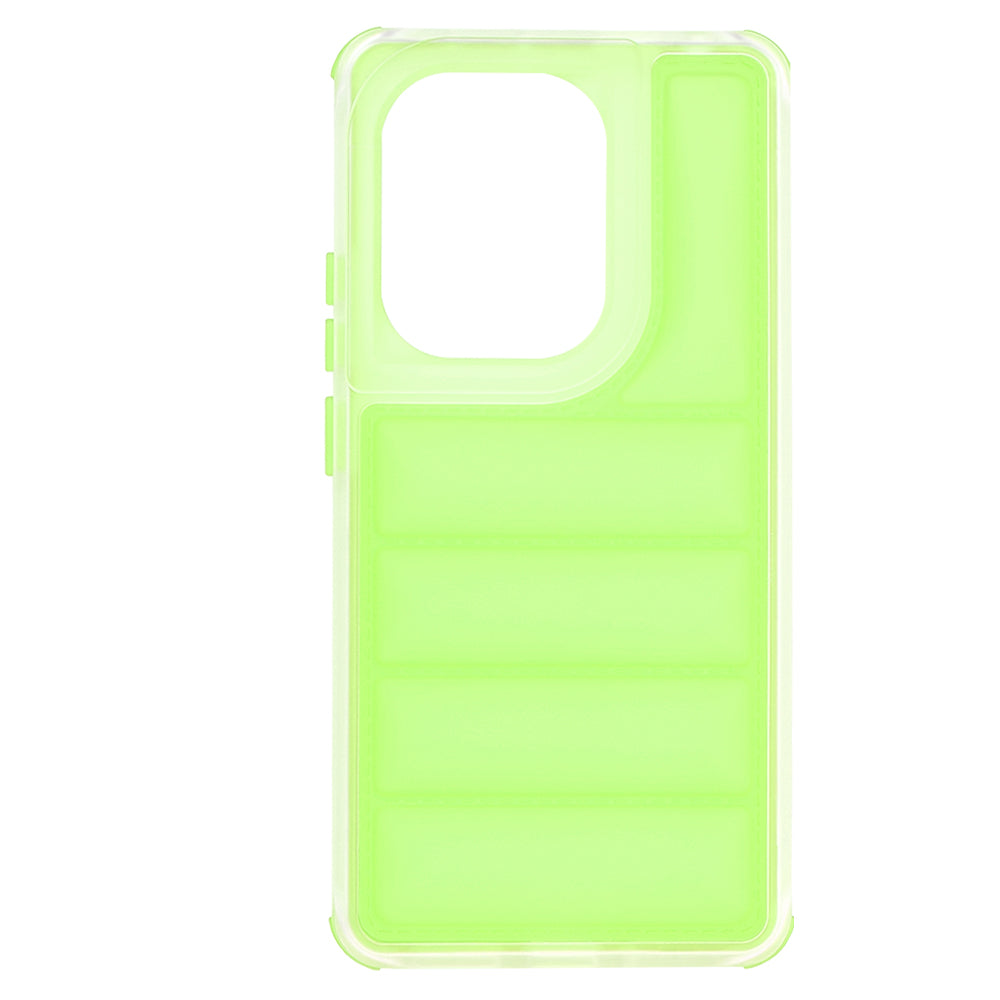 Etui na Xiaomi Redmi Note 13 Pro 4G / Poco M6 Pro 4G, Techsuit, Wave Shield, Zielony