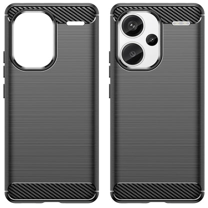 Etui do Xiaomi Redmi Note 13 Pro+, Techsuit, Carbon, Czarny