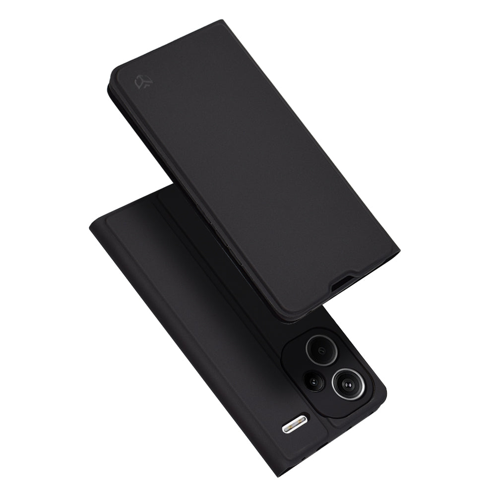 Etui na Xiaomi Redmi Note 13 Pro+, Techsuit, Magskin Book, czarne