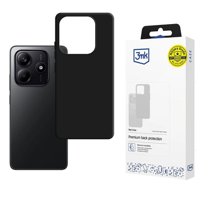 Etui do Xiaomi Redmi Note 14 4G (Standard), 3MK, Czarna Matowa