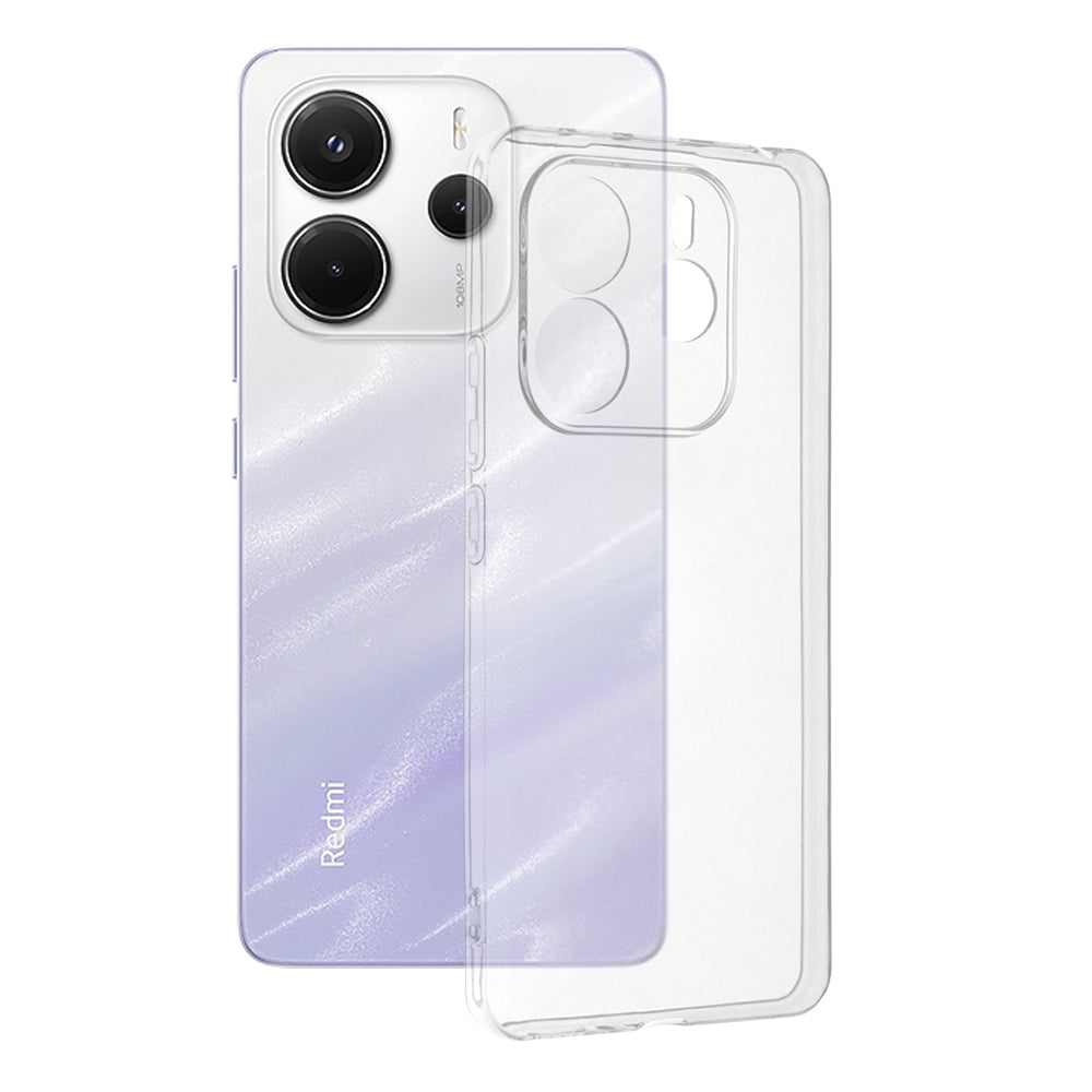 Etui na Xiaomi Redmi Note 14 4G (Standard), Techsuit, Przezroczyste, Transparentne