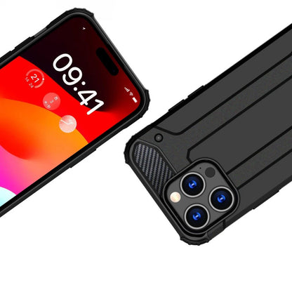 Etui na Xiaomi Redmi Note 14 4G (Standard), Techsuit, Hybrid Armor, czarne