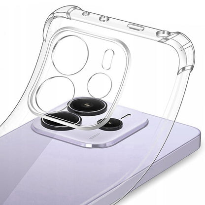 Etui na Xiaomi Redmi Note 14 4G (Standard), Techsuit, odporne na wstrząsy, przezroczyste