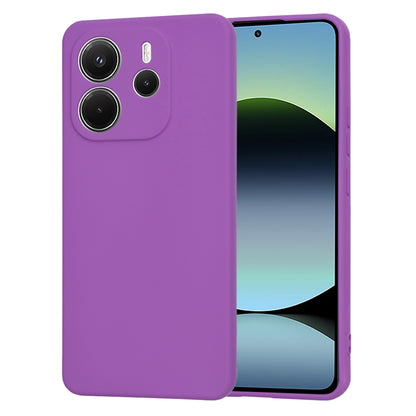 Etui na Xiaomi Redmi Note 14 4G (Standard), Techsuit, SoftFlex, Fioletowy