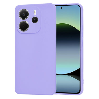Etui na Xiaomi Redmi Note 14 4G (Standard), Techsuit, SoftFlex, Jasny Fioletowy