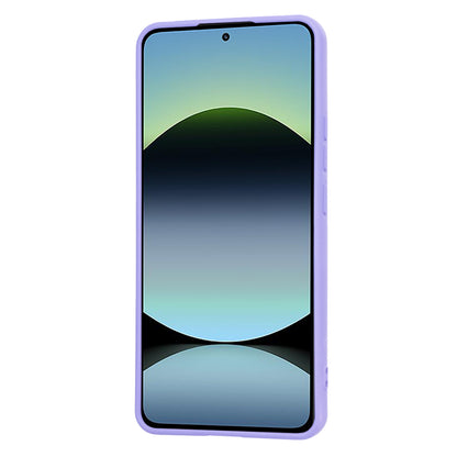 Etui na Xiaomi Redmi Note 14 4G (Standard), Techsuit, SoftFlex, Jasny Fioletowy