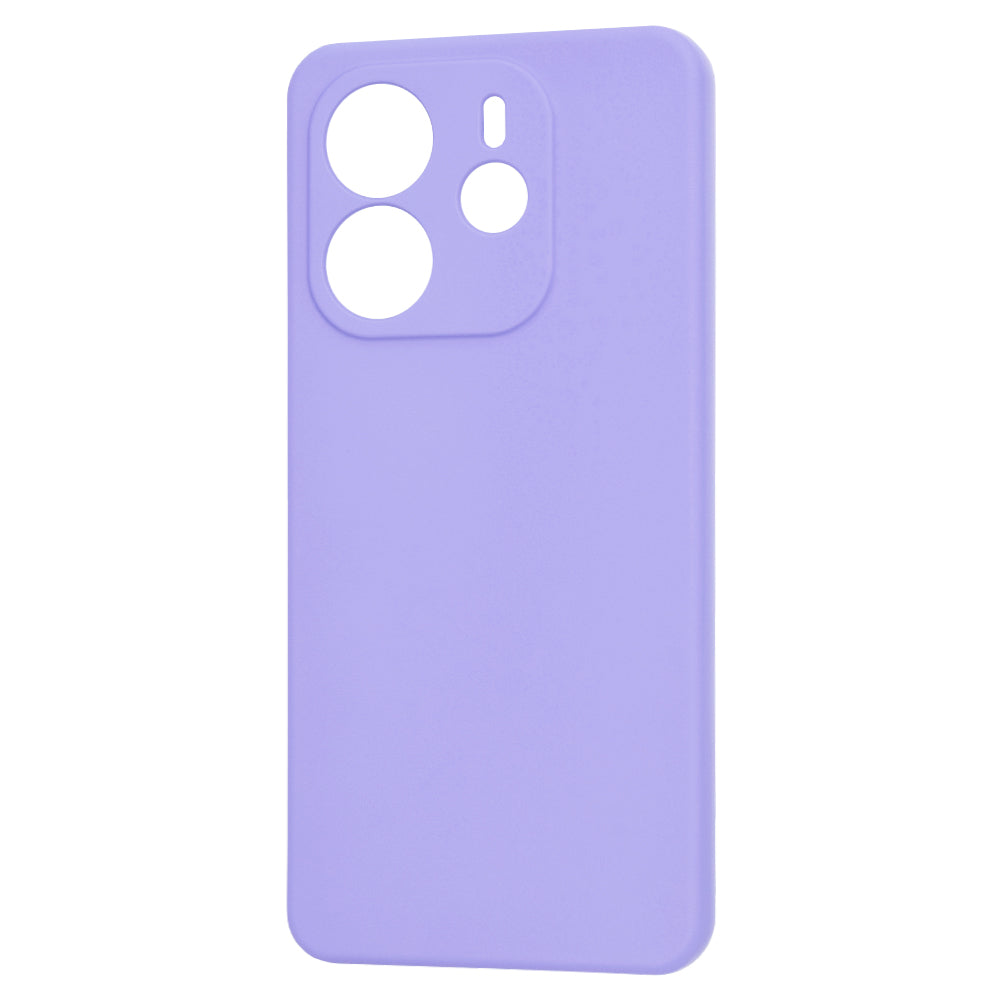 Etui na Xiaomi Redmi Note 14 4G (Standard), Techsuit, SoftFlex, Jasny Fioletowy