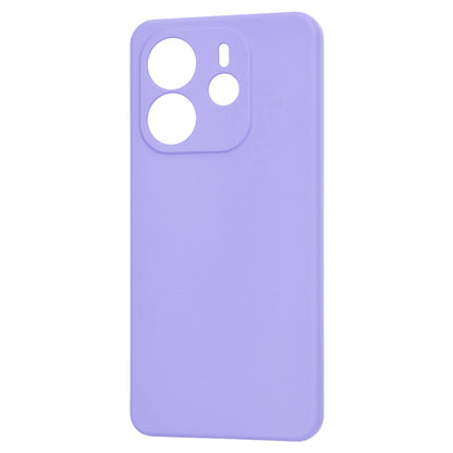 Etui na Xiaomi Redmi Note 14 4G (Standard), Techsuit, SoftFlex, Jasny Fioletowy