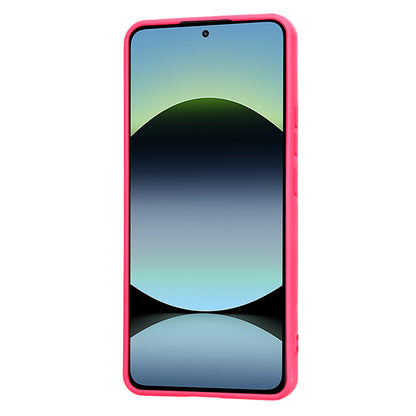 Etui do Xiaomi Redmi Note 14 4G (Standard), Techsuit, SoftFlex, Ciemnoróżowy