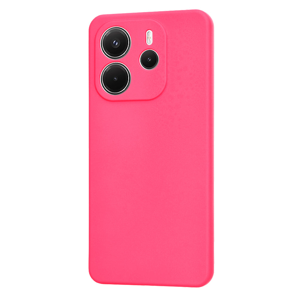 Etui do Xiaomi Redmi Note 14 4G (Standard), Techsuit, SoftFlex, Ciemnoróżowy