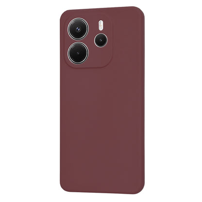 Etui na Xiaomi Redmi Note 14 4G (Standard), Techsuit, SoftFlex, Wiśniowe
