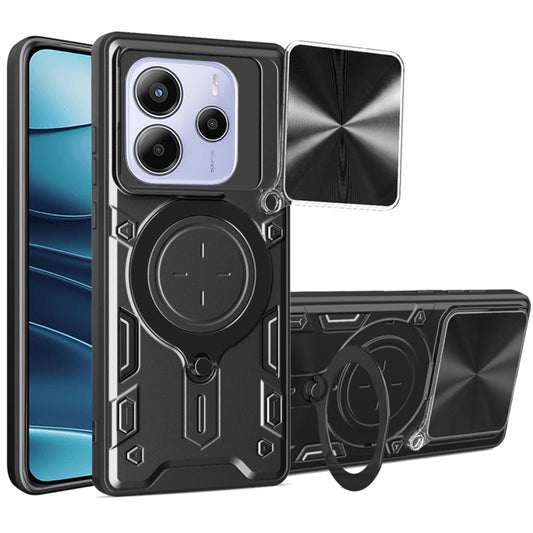 Etui do Xiaomi Redmi Note 14 5G, Techsuit, CamGuard Pro, czarne
