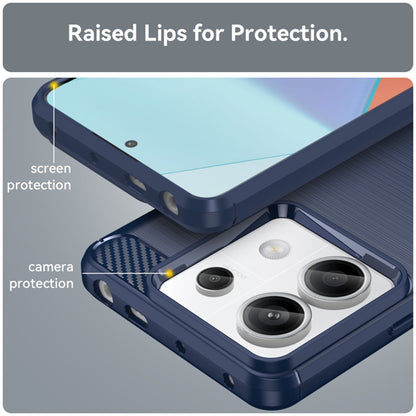 Etui do Xiaomi Redmi Note 14 5G, Techsuit, Carbon, Czarny