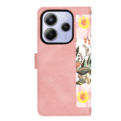 Etui na Xiaomi Redmi Note 14 5G, Techsuit, FlipCraft, Różowe