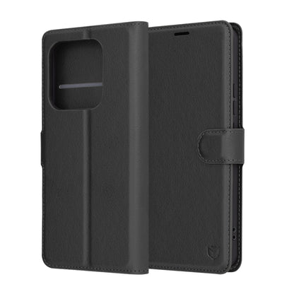 Etui na Xiaomi Redmi Note 14 5G, Techsuit, Leather Folio, czarne