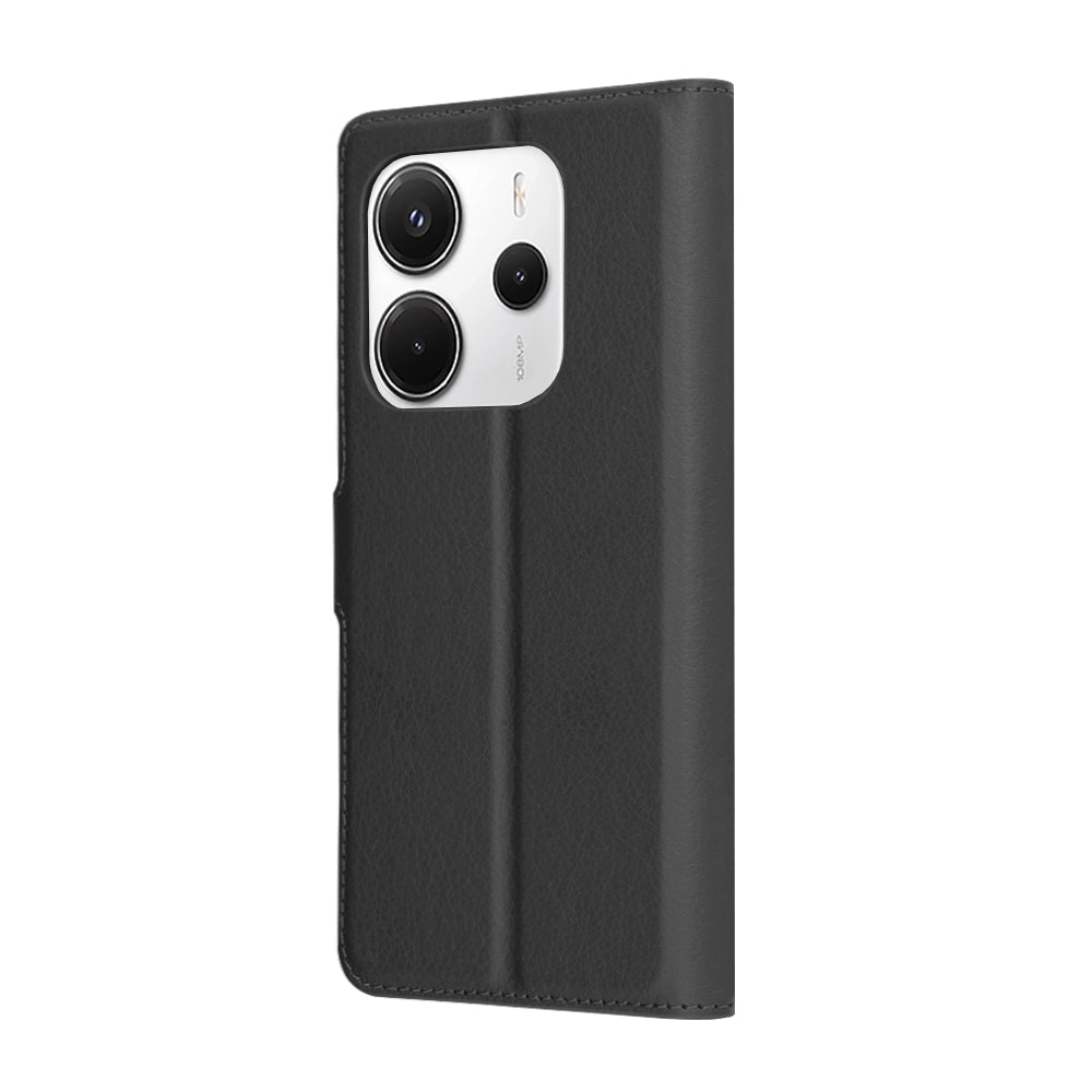 Etui na Xiaomi Redmi Note 14 5G, Techsuit, Leather Folio, czarne