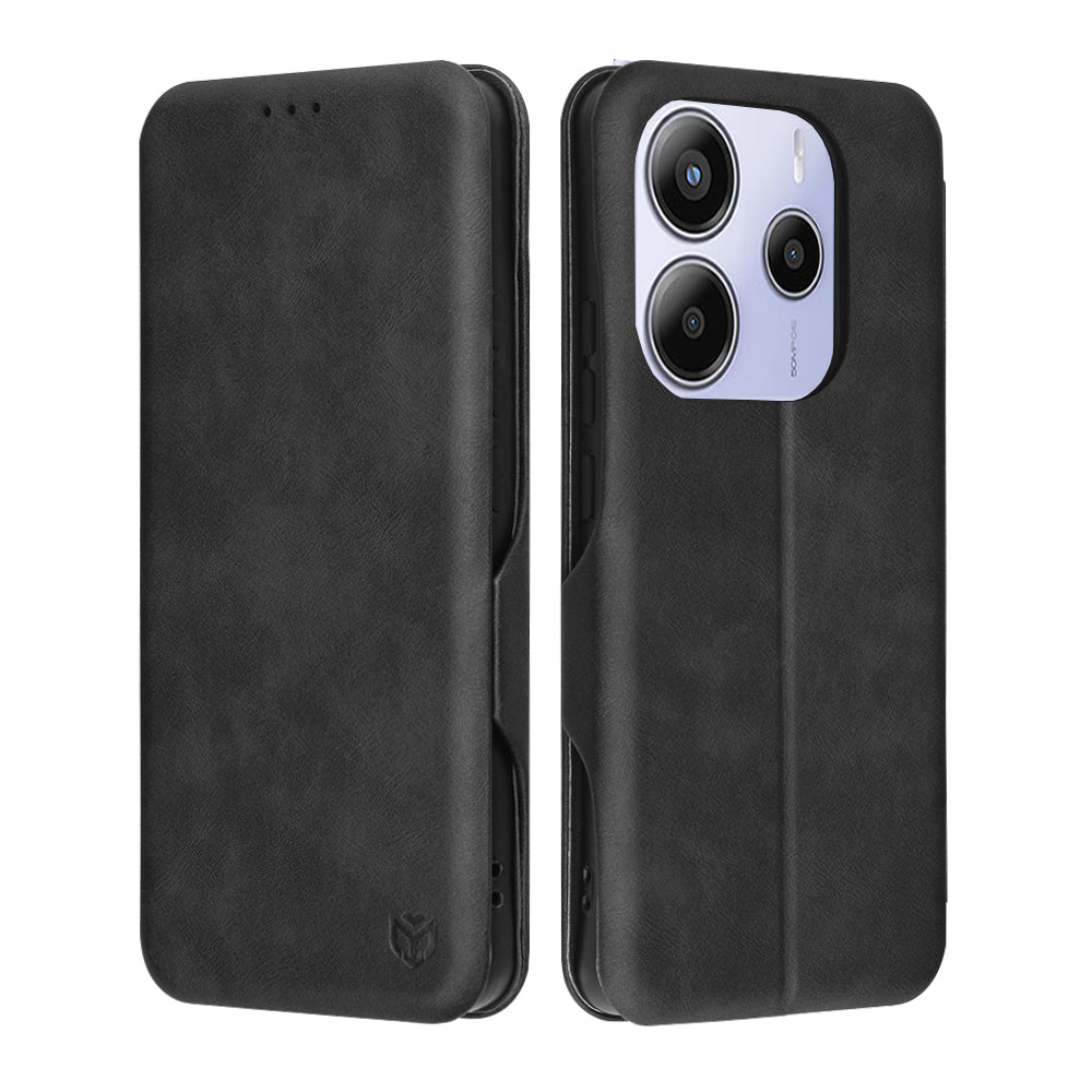 Etui do Xiaomi Redmi Note 14 5G, Techsuit, Safe Wallet Plus, czarne