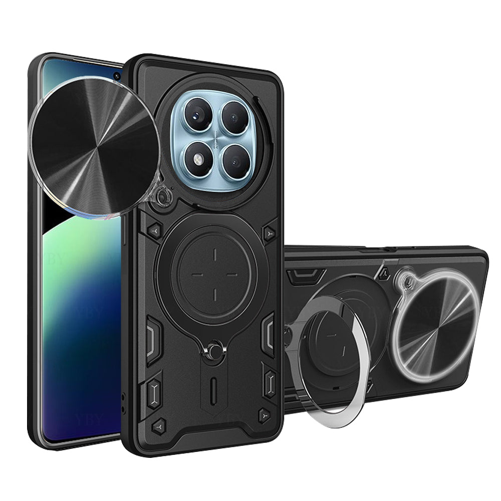 Etui do Xiaomi Redmi Note 14 Pro 4G, Techsuit, CamGuard Pro, czarne