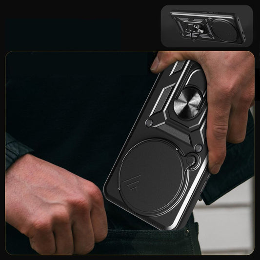 Etui do Xiaomi Redmi Note 14 Pro 4G, Techsuit, CamShield, Czarny