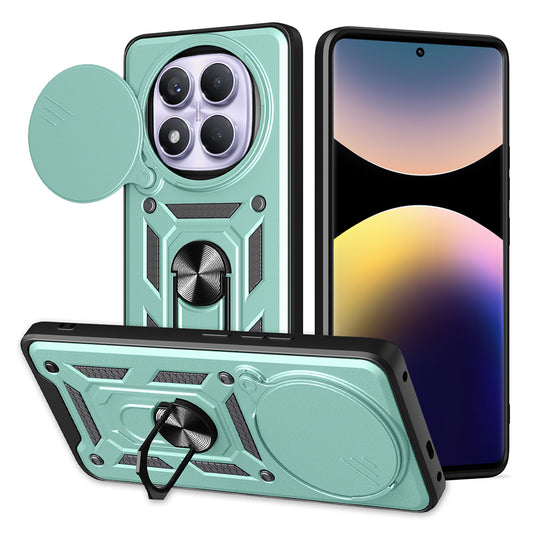 Etui do Xiaomi Redmi Note 14 Pro 4G, Techsuit, CamShield, Zielony