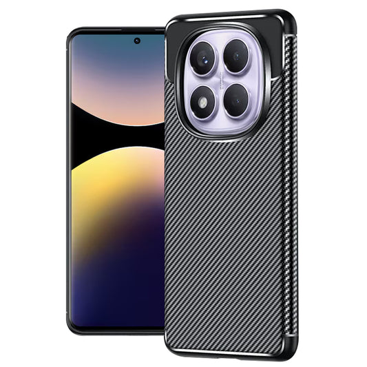 Etui do Xiaomi Redmi Note 14 Pro 4G, Techsuit, CarbonFiber, czarne