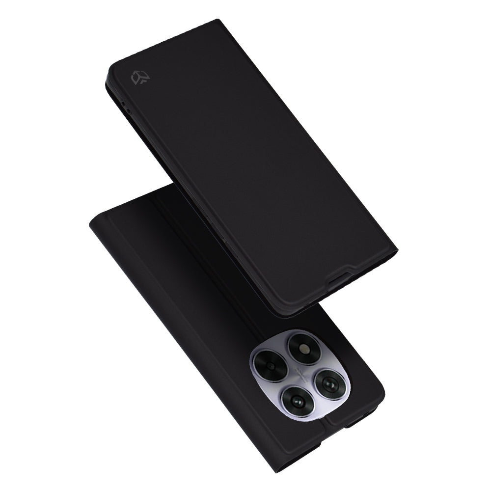 Etui do Xiaomi Redmi Note 14 Pro 4G, Techsuit, Magskin Book, czarne