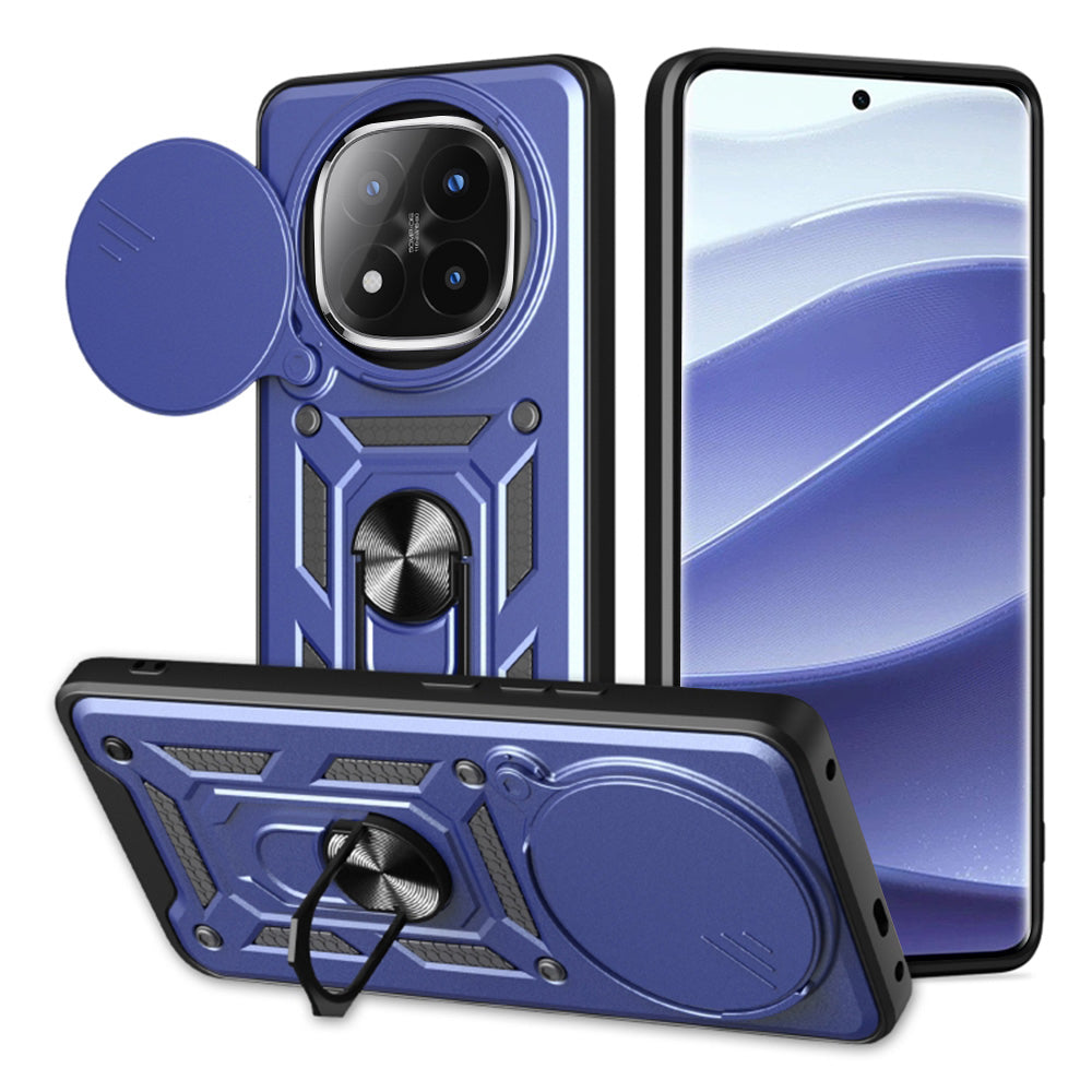 Case for Xiaomi Redmi Note 14 Pro+ 5G, Techsuit, CamShield, Blue
