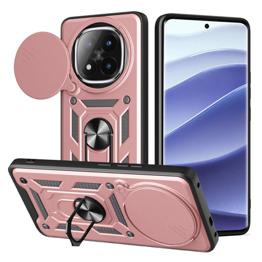 Etui do Xiaomi Redmi Note 14 Pro+ 5G, Techsuit, CamShield, Różowe