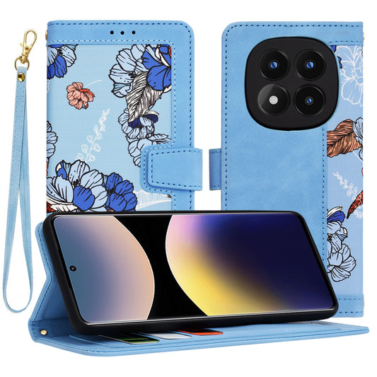 Etui na Xiaomi Redmi Note 14 Pro+ 5G, Techsuit, FlipCraft, Niebieski