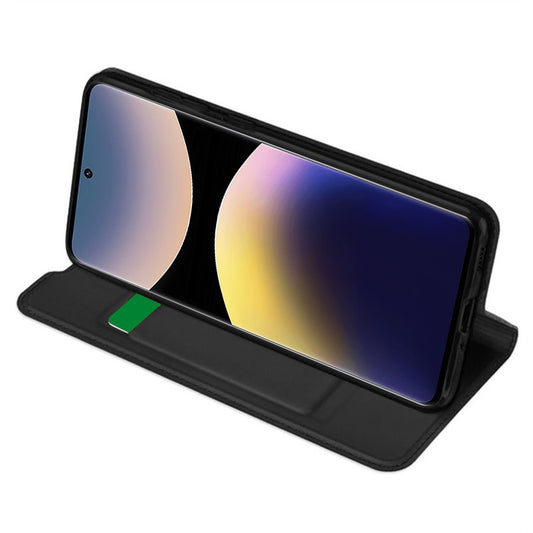 Etui do Xiaomi Redmi Note 14 Pro+ 5G, Techsuit, Magskin Book, czarne