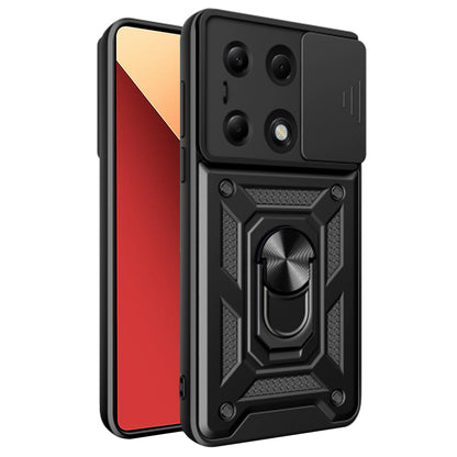 Etui do Xiaomi Redmi Note 14S / Note 13 Pro 4G / Poco M6 Pro 4G, Techsuit, CamShield, Czarne