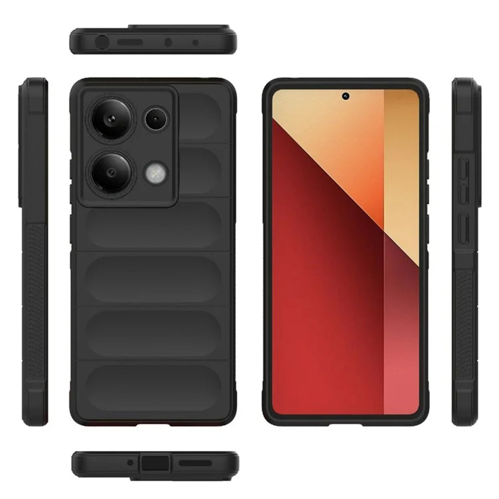 Etui do Xiaomi Redmi Note 14S, Techsuit, Magic Shield, czarne
