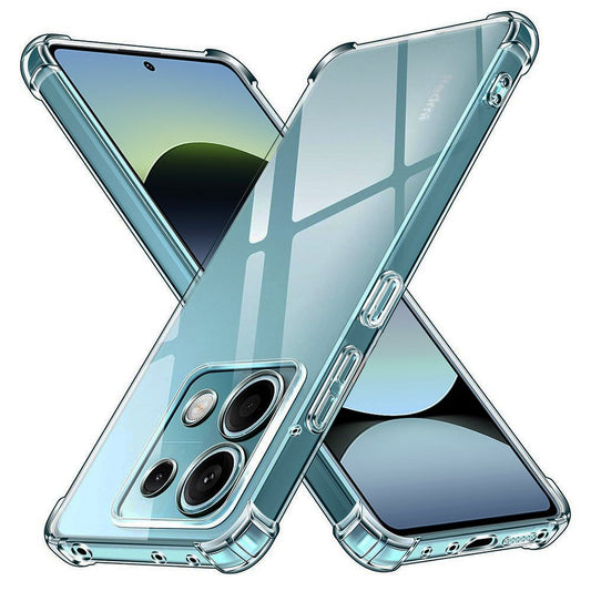 Etui na Xiaomi Redmi Note 14S, Techsuit, Shockproof Clear, Przezroczyste