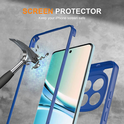 Etui na Xiaomi Redmi Note 15 4G, Techsuit, ColorVerse 360, Niebieskie