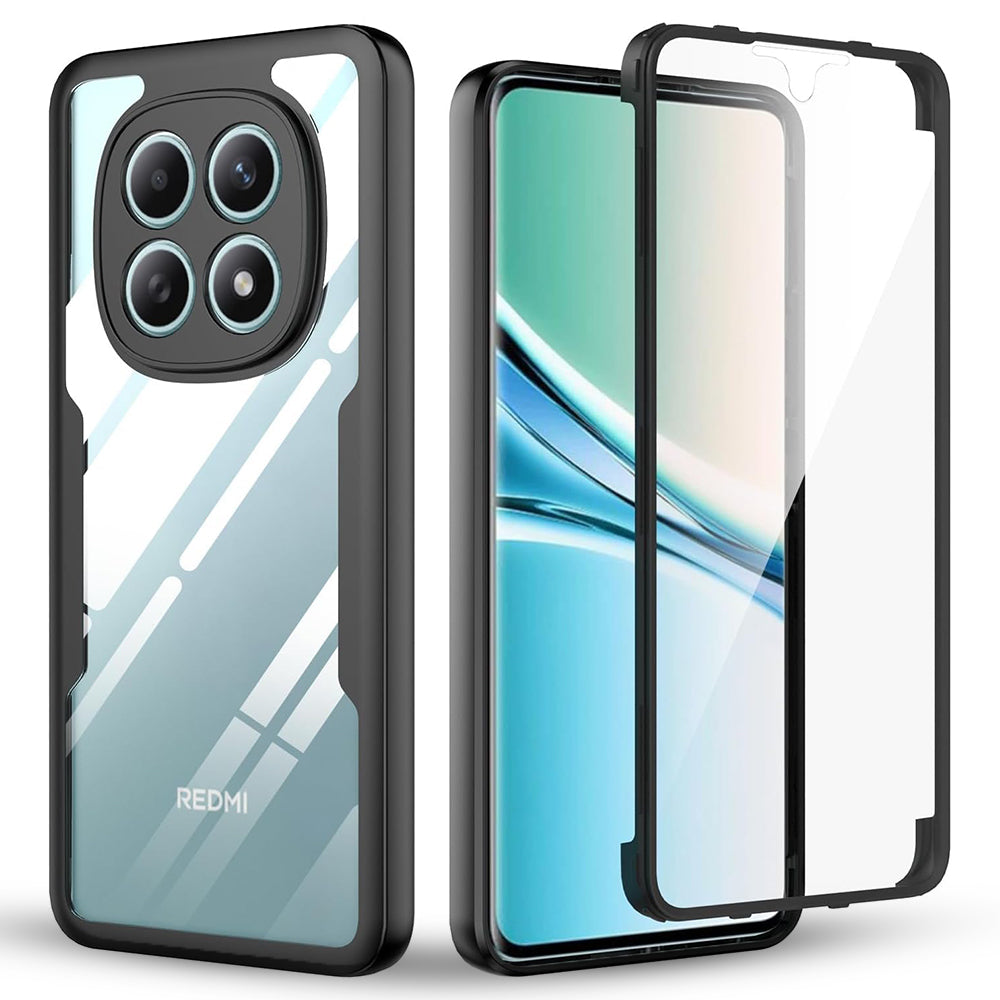 Etui na Xiaomi Redmi Note 15 4G, Techsuit, ColorVerse 360, Czarne