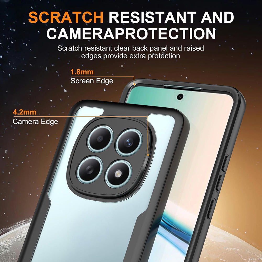 Etui na Xiaomi Redmi Note 15 4G, Techsuit, ColorVerse 360, Czarne