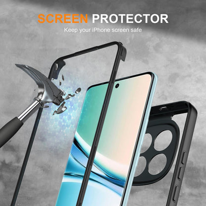 Etui na Xiaomi Redmi Note 15 4G, Techsuit, ColorVerse 360, Czarne