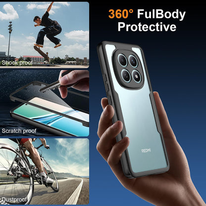 Etui na Xiaomi Redmi Note 15 4G, Techsuit, ColorVerse 360, Czarne