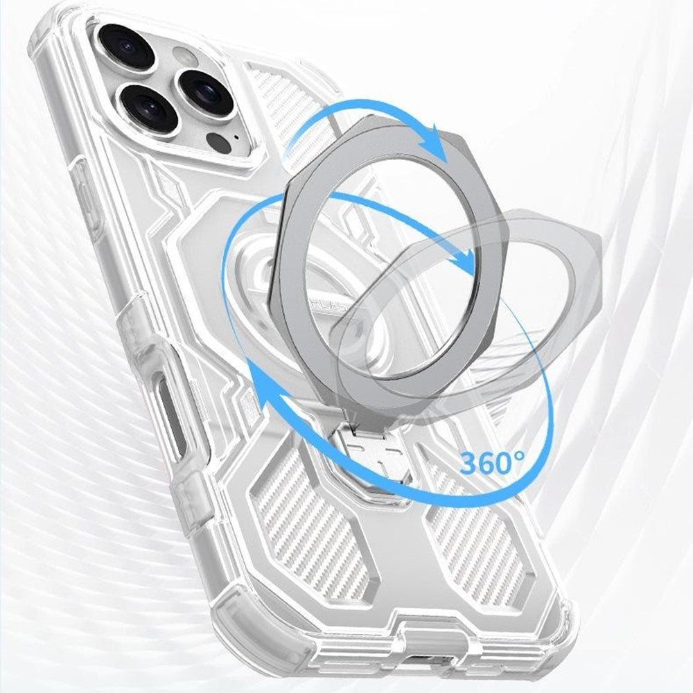 Case for Xiaomi Redmi Note 15 Pro 4G, Techsuit, Carbon Shield Pro, White