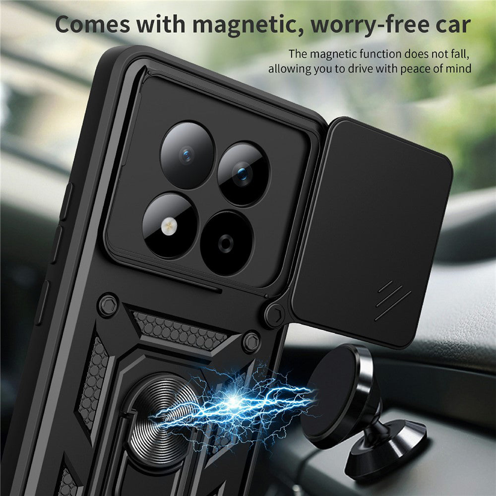 Etui na Xiaomi Redmi Note 15 Pro 5G, Techsuit, CamShield, Zielony