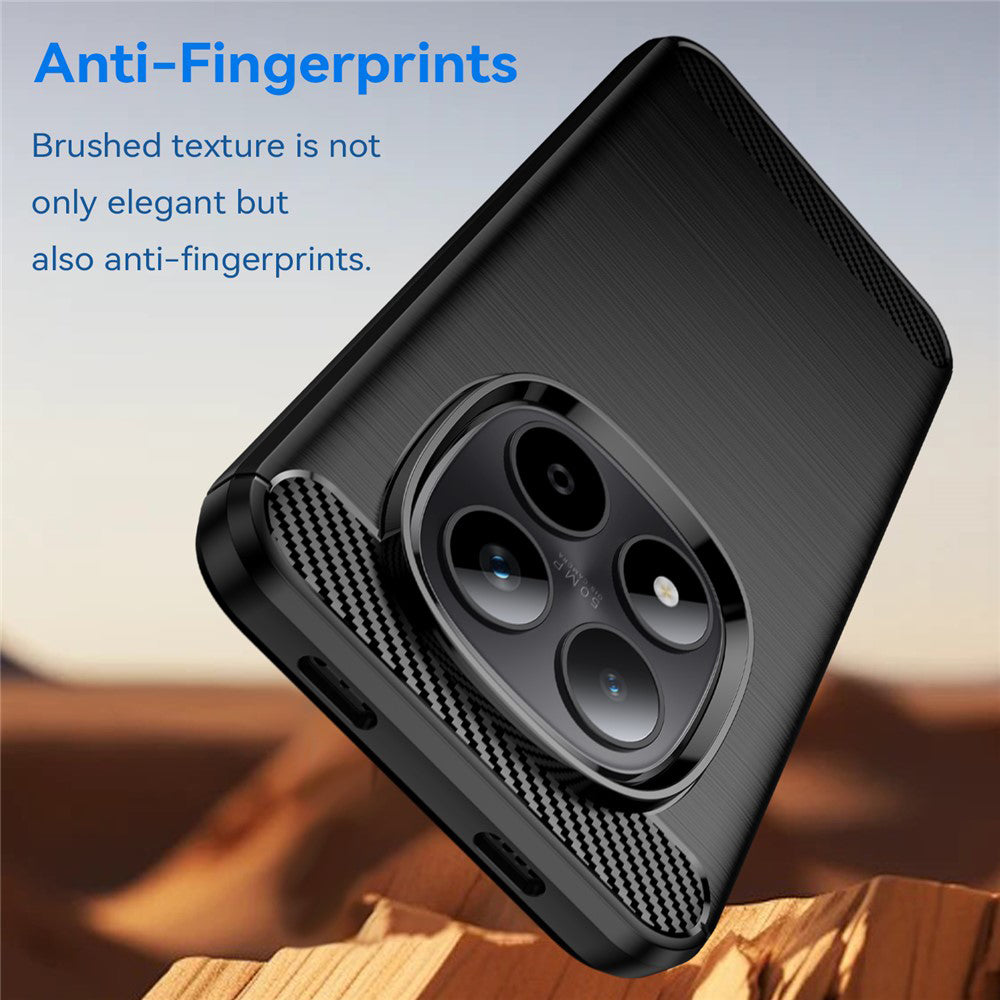 Case for Xiaomi Redmi Note 15 Pro 5G, Techsuit, Carbon, Black