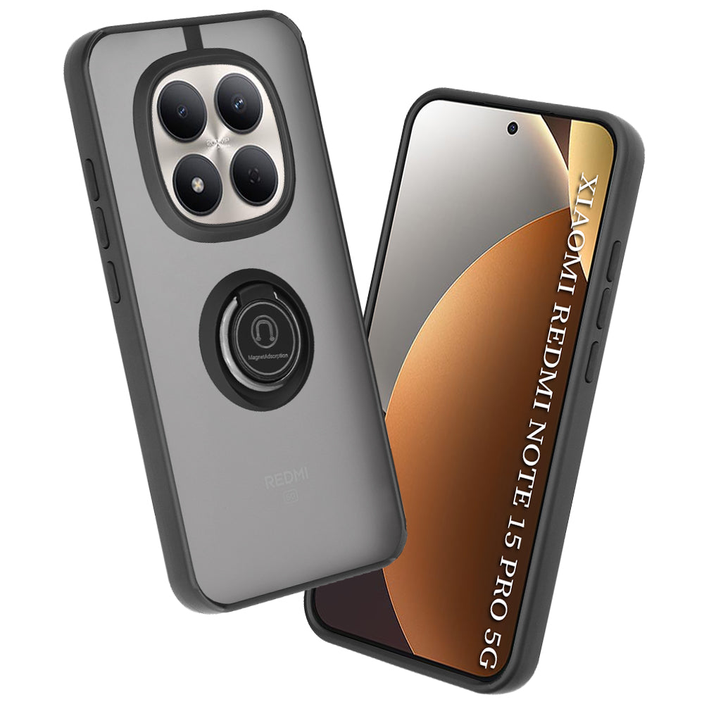 Etui na Xiaomi Redmi Note 15 Pro 5G, Techsuit, Glinth, Czarne