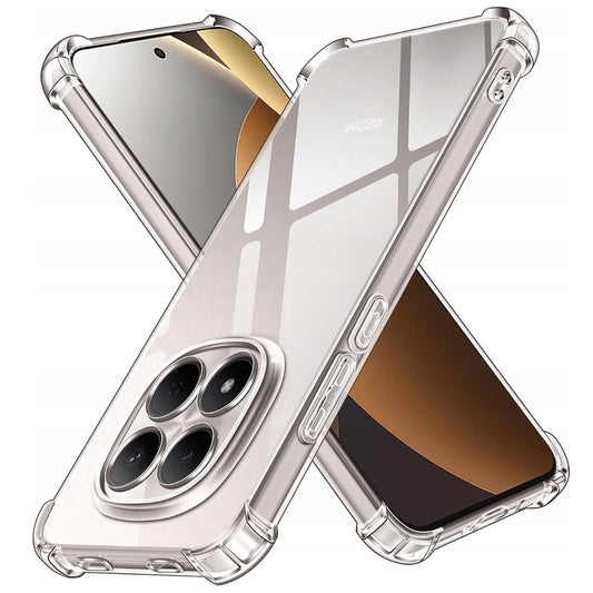 Etui na Xiaomi Redmi Note 15 Pro 5G, Techsuit, Shockproof Clear, Przezroczyste