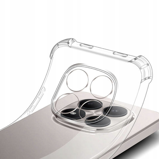 Etui na Xiaomi Redmi Note 15 Pro 5G, Techsuit, Shockproof Clear, Przezroczyste