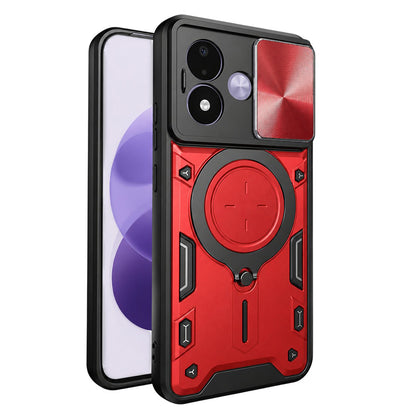Case for Xiaomi Redmi Note 17 4G / Note 17 5G, Techsuit, CamGuard Pro, Red