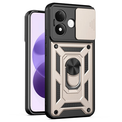 Etui do Xiaomi Redmi Note 17 4G / Note 17 5G, Techsuit, CamShield, złote