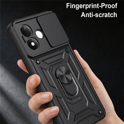 Etui do Xiaomi Redmi Note 17 4G / Note 17 5G, Techsuit, CamShield, złote